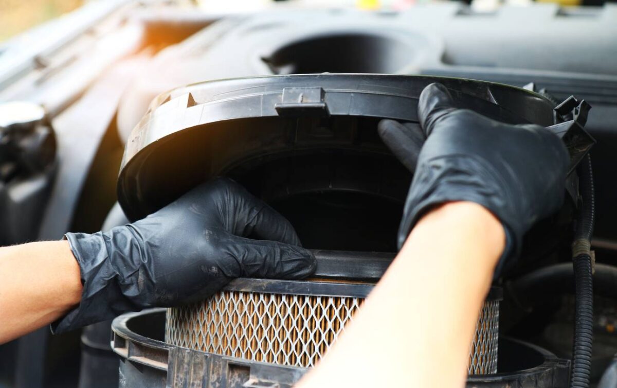 filtre à pour moteur de voiture