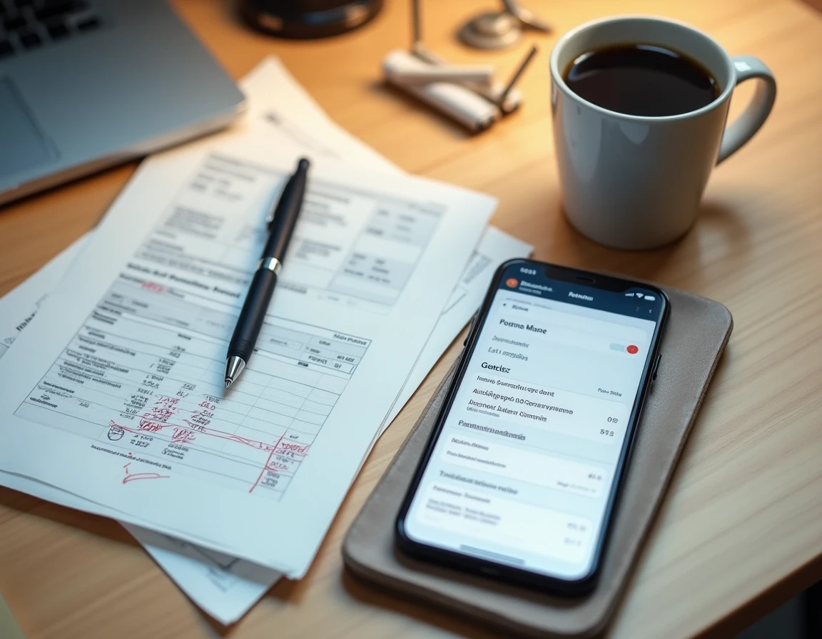 Documents de carte grise et smartphone affichant le calcul du prix réduit pour véhicule propre en 2026