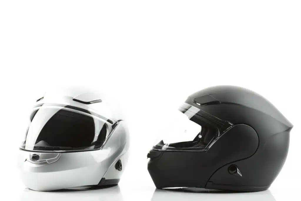 Casque intégral de moto