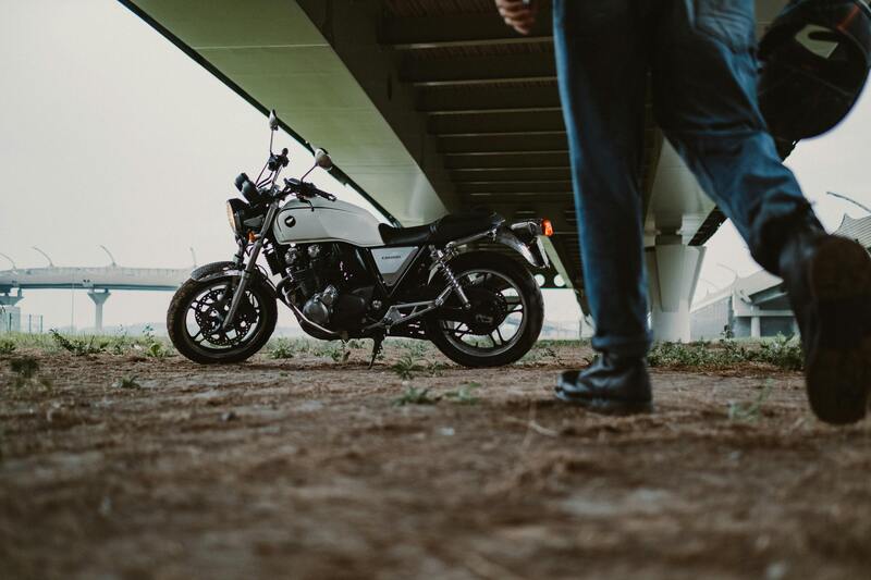 une moto électrique